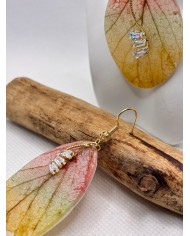 EDICIÓN LIMITADA pendientes artesanos de hoja natural