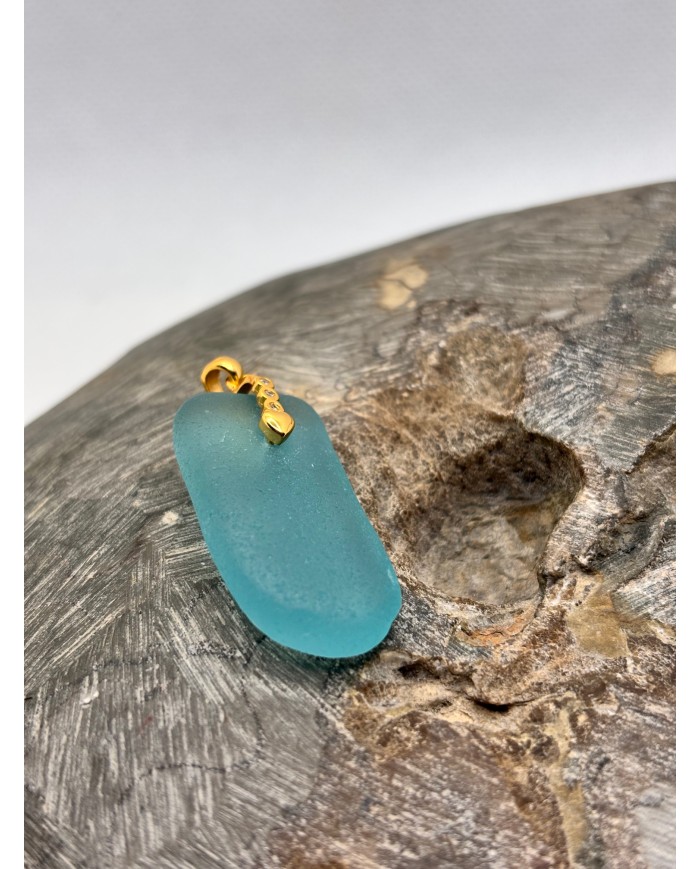 COLGANTE DE CRISTAL MARINO O SEAGLASS