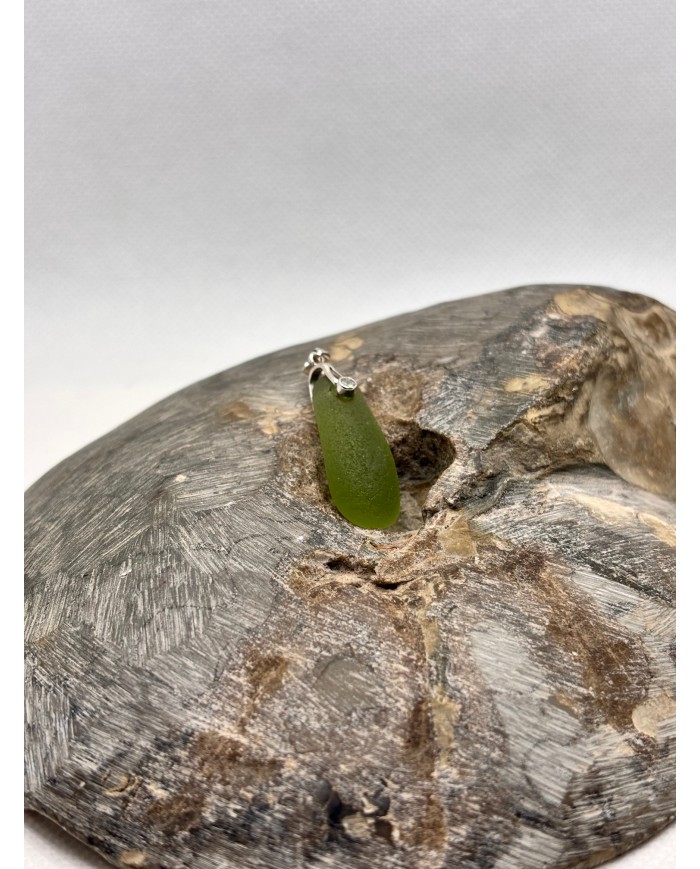 COLGANTE DE CRISTAL MARINO O SEAGLASS