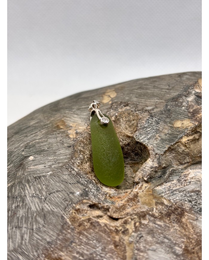 COLGANTE DE CRISTAL MARINO O SEAGLASS