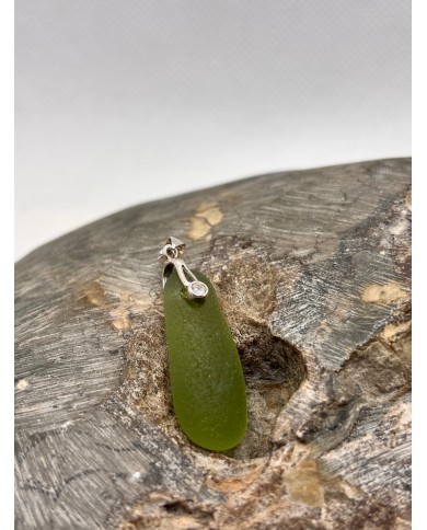 COLGANTE DE CRISTAL MARINO O SEAGLASS