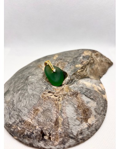 COLGANTE DE CRISTAL MARINO O SEAGLASS