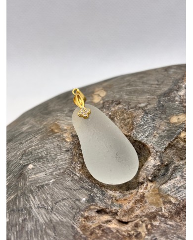 COLGANTE DE CRISTAL MARINO O SEAGLASS