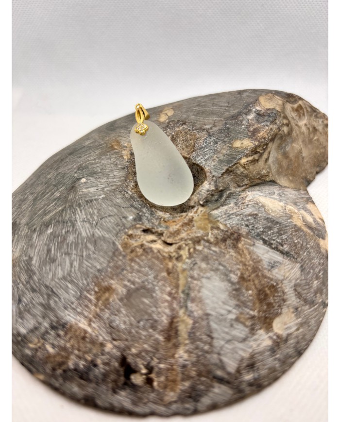 COLGANTE DE CRISTAL MARINO O SEAGLASS