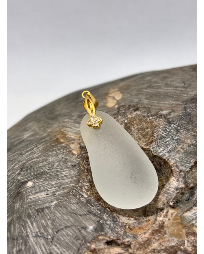 COLGANTE DE CRISTAL MARINO O SEAGLASS