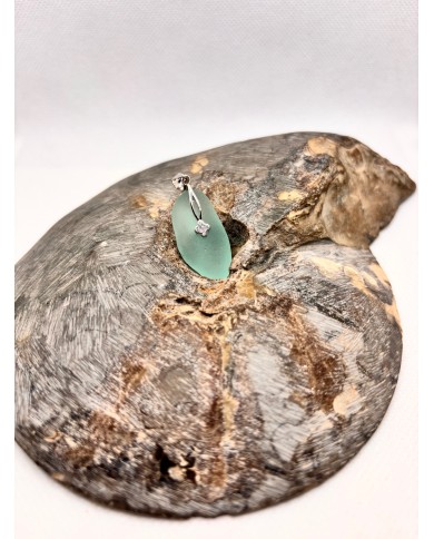 COLGANTE DE CRISTAL MARINO O SEAGLASS
