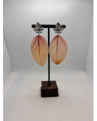 EDICIÓN LIMITADA pendientes artesanos de hoja natural