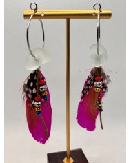 EDICIÓN LIMITADA pendientes de cristal marino