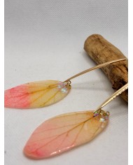 EDICIÓN LIMITADA pendientes artesanos de hoja natural