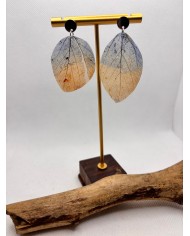 EDICIÓN LIMITADA pendientes artesanos de hoja natural
