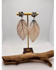 EDICIÓN LIMITADA pendientes artesanos de hoja natural