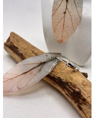 EDICIÓN LIMITADA pendientes artesanos de hoja natural