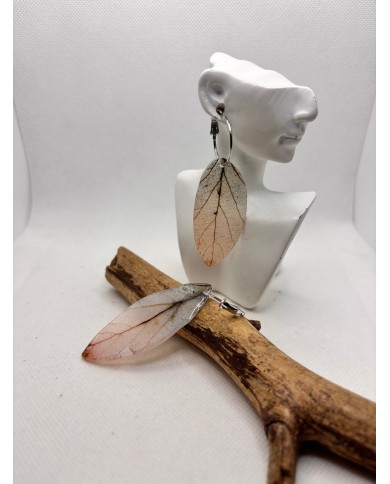 EDICIÓN LIMITADA pendientes artesanos de hoja natural