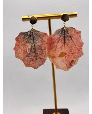 EDICIÓN LIMITADA pendientes artesanos de hoja natural