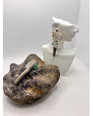 EDICIÓN PENDIENTES DE CRISTAL MARINO