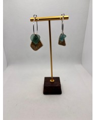 EDICIÓN LIMITADA pendientes de cristal marino