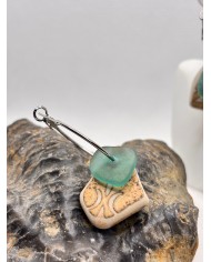 EDICIÓN LIMITADA pendientes de cristal marino