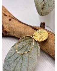 EDICIÓN LIMITADA pendientes artesanos de hoja natural