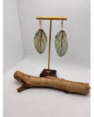EDICIÓN LIMITADA pendientes artesanos de hoja