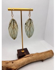 EDICIÓN LIMITADA pendientes artesanos de hoja