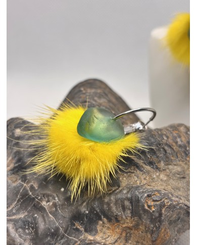 EDICIÓN LIMITADA pendientes artesanos de cristal marino