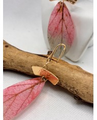 EDICIÓN LIMITADA pendientes artesanos de hoja natural