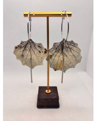 EDICIÓN LIMITADA PENDIENTES ARTESANOS DE HOJA NATURAL