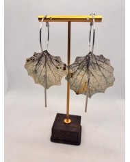 EDICIÓN LIMITADA PENDIENTES ARTESANOS DE HOJA NATURAL