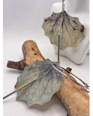 EDICIÓN LIMITADA PENDIENTES ARTESANOS DE HOJA NATURAL