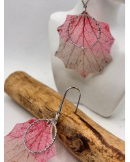 EDICIÓN ESPECIAL pendientes artesanos de hoja natural