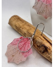 EDICIÓN ESPECIAL pendientes artesanos de hoja natural