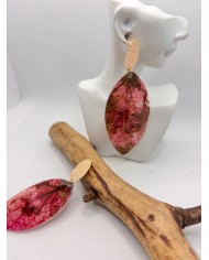 EDICIÓN ESPECIAL pendientes artesanos de hoja natural