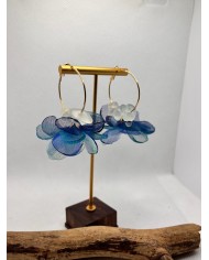 EDICIÓN LIMITADA pendientes artesanos de cristal marino