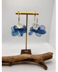 EDICIÓN LIMITADA pendientes artesanos de cristal marino