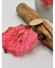 EDICIÓN LIMITADA pendientes artesanos de hoja natural