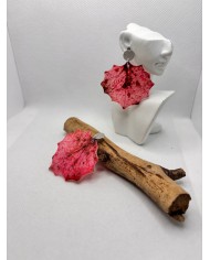 EDICIÓN LIMITADA pendientes artesanos de hoja natural