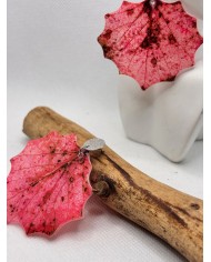 EDICIÓN LIMITADA pendientes artesanos de hoja natural