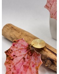 EDICIÓN LIMITADA pendientes artesanos de hoja de álamo