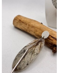EDICIÓN LIMITADA pendientes artesanos de hoja natural