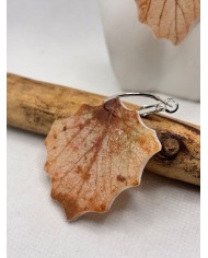 EDICIÓN LIMITADA pendientes artesanos de hoja natural