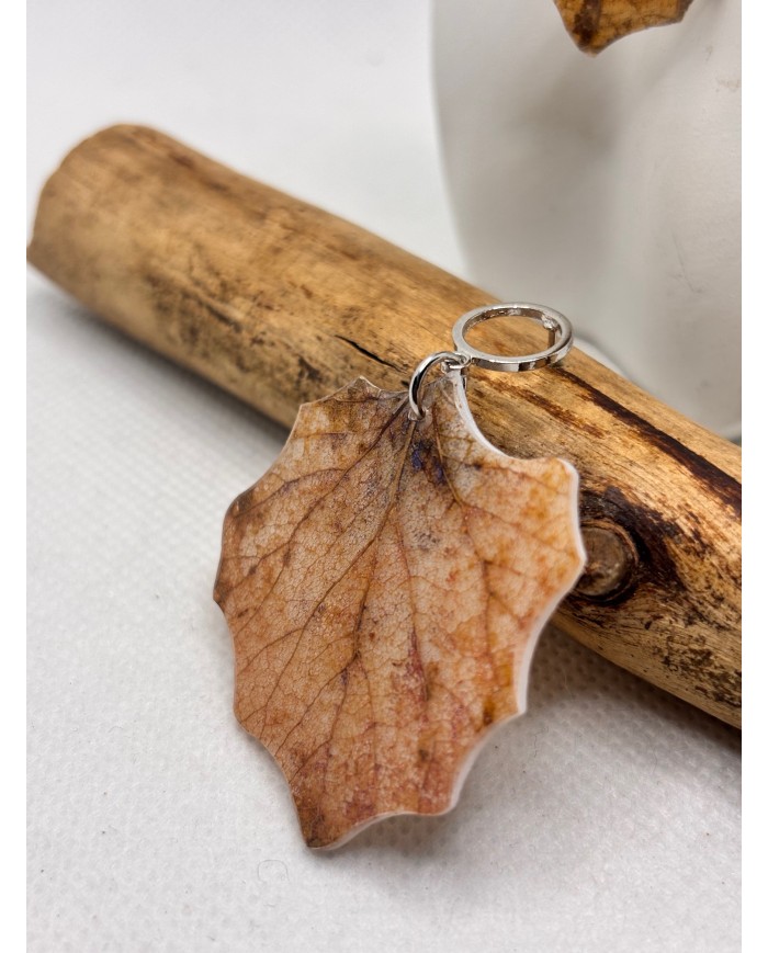 EDICIÓN LIMITADA pendientes de álamo natural artesanos