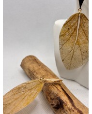 EDICIÓN LIMITADA pendientes artesanos de hoja natural