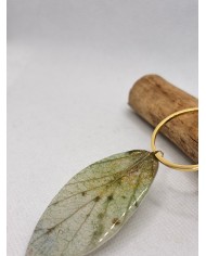 EDICIÓN LIMITADA pendientes artesanos de hoja natural