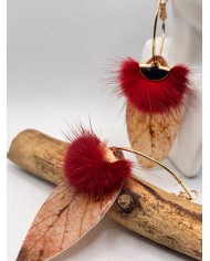 EDICIÓN LIMITADA pendientes artesanos de hoja natural