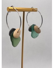 EDICIÓN LIMITADA pendientes de cristal marino