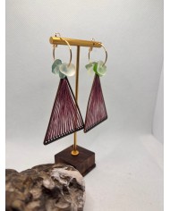 EDICIÓN LIMITADA PENDIENTES DE CRISTAL MARINO