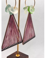 EDICIÓN LIMITADA PENDIENTES DE CRISTAL MARINO