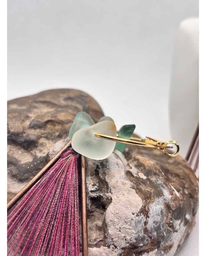 EDICIÓN LIMITADA PENDIENTES DE CRISTAL MARINO