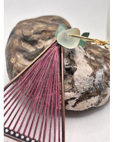 EDICIÓN LIMITADA PENDIENTES DE CRISTAL MARINO