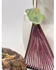 EDICIÓN LIMITADA PENDIENTES DE CRISTAL MARINO